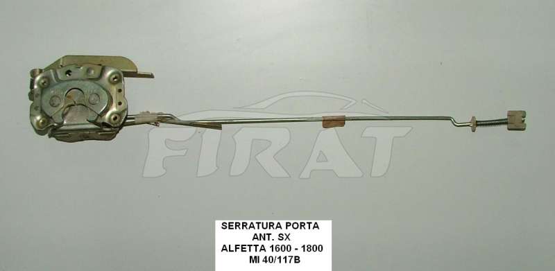 SERRATURA PORTA ALFETTA 1600 - 1800 ANT.SX